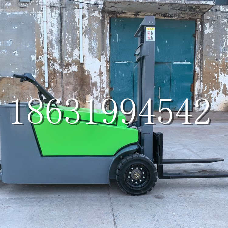 大冶市小型电动叉车1吨2吨步行站驾式电瓶堆高充电装卸车液压升降车铲车